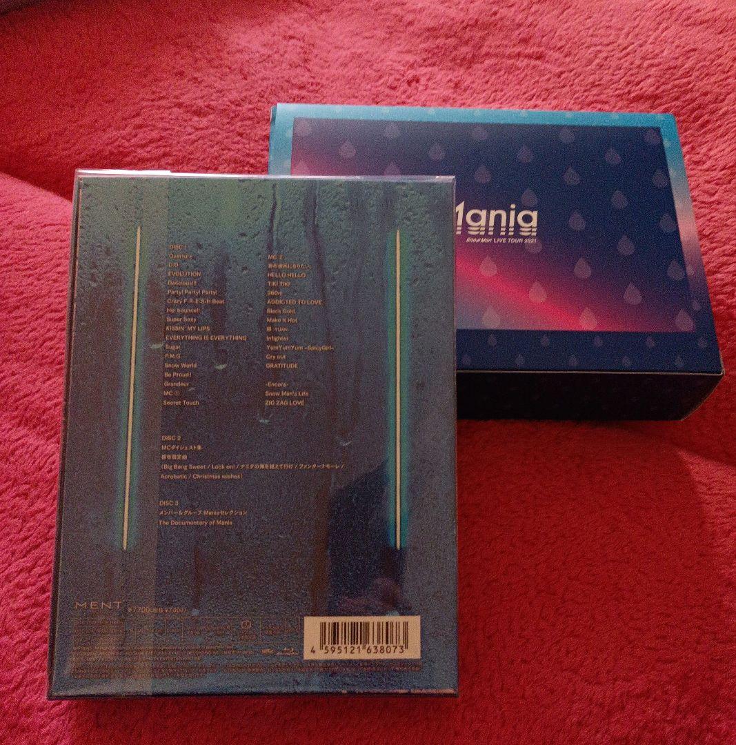 Man　スノマニ　初回盤　LIVE TOUR 2021 Mania