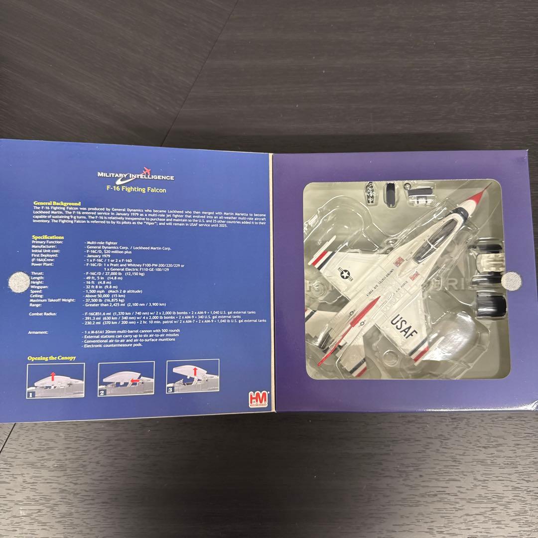 ★未展示美品★ホビーマスター F-16D サンダーバーズ 1/72 HA3805