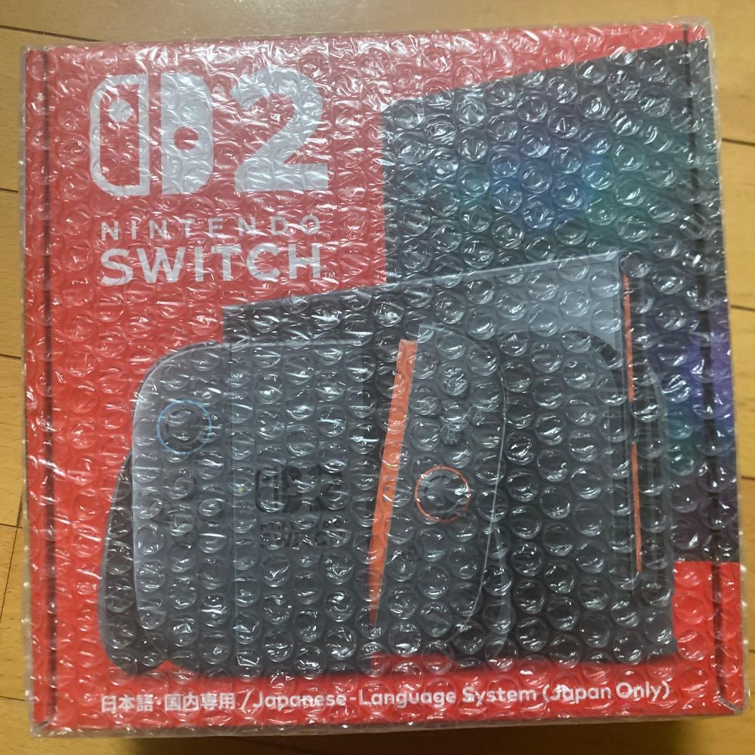 未開封 Nintendo Switch 2 ブラック/レッド
