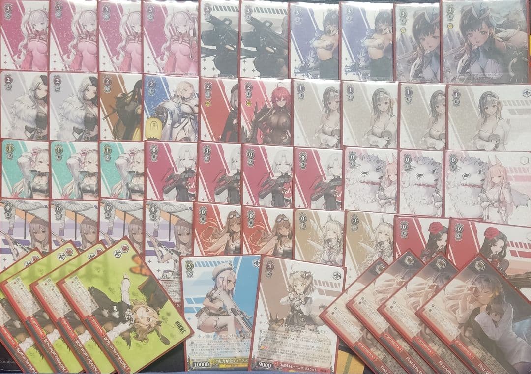 ヴァイスシュバルツ NIKKE ニケ 扉電源デッキ パーツ付き