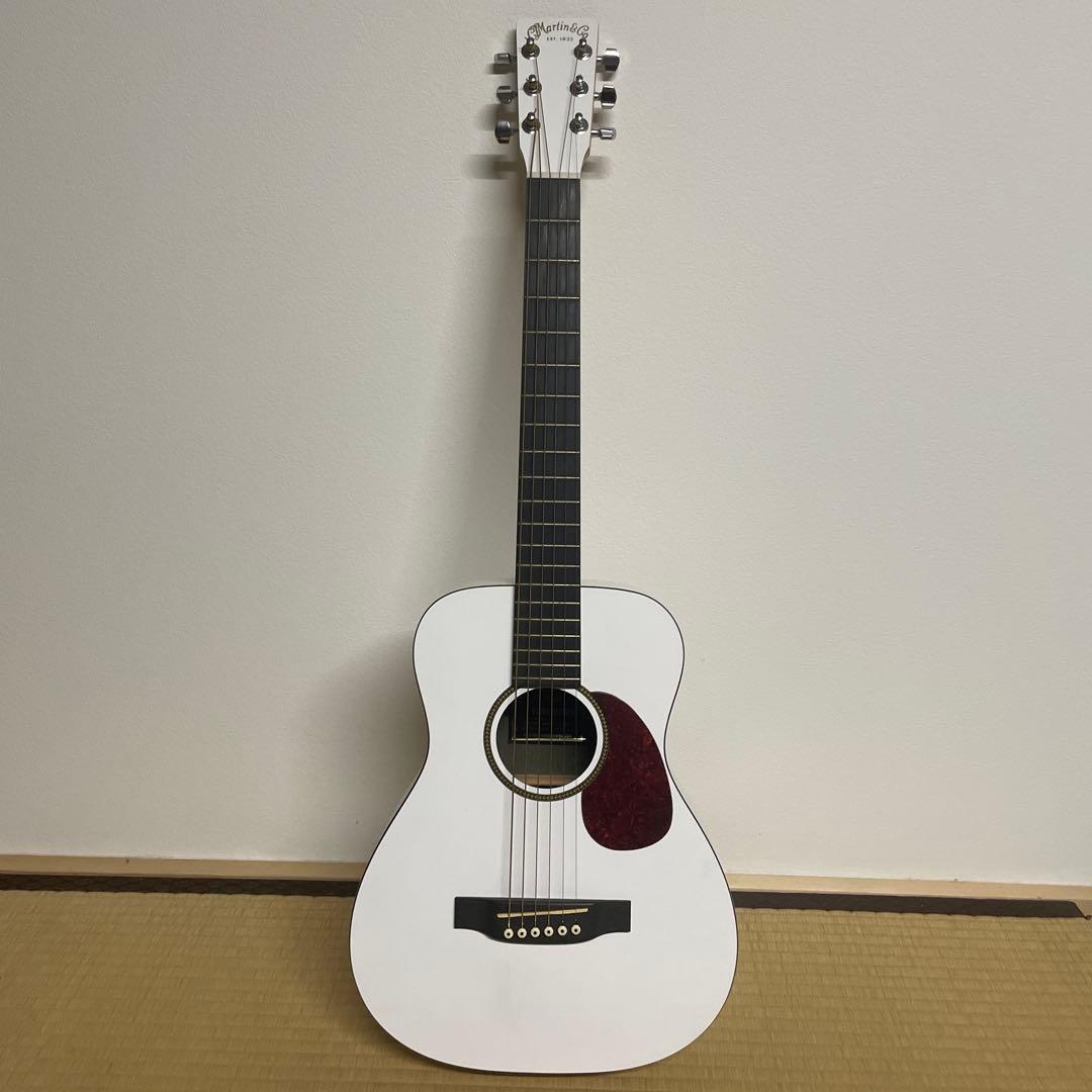 廃盤超希少✨Martin LX WHITE リトルマーチン　トラベルギター　白