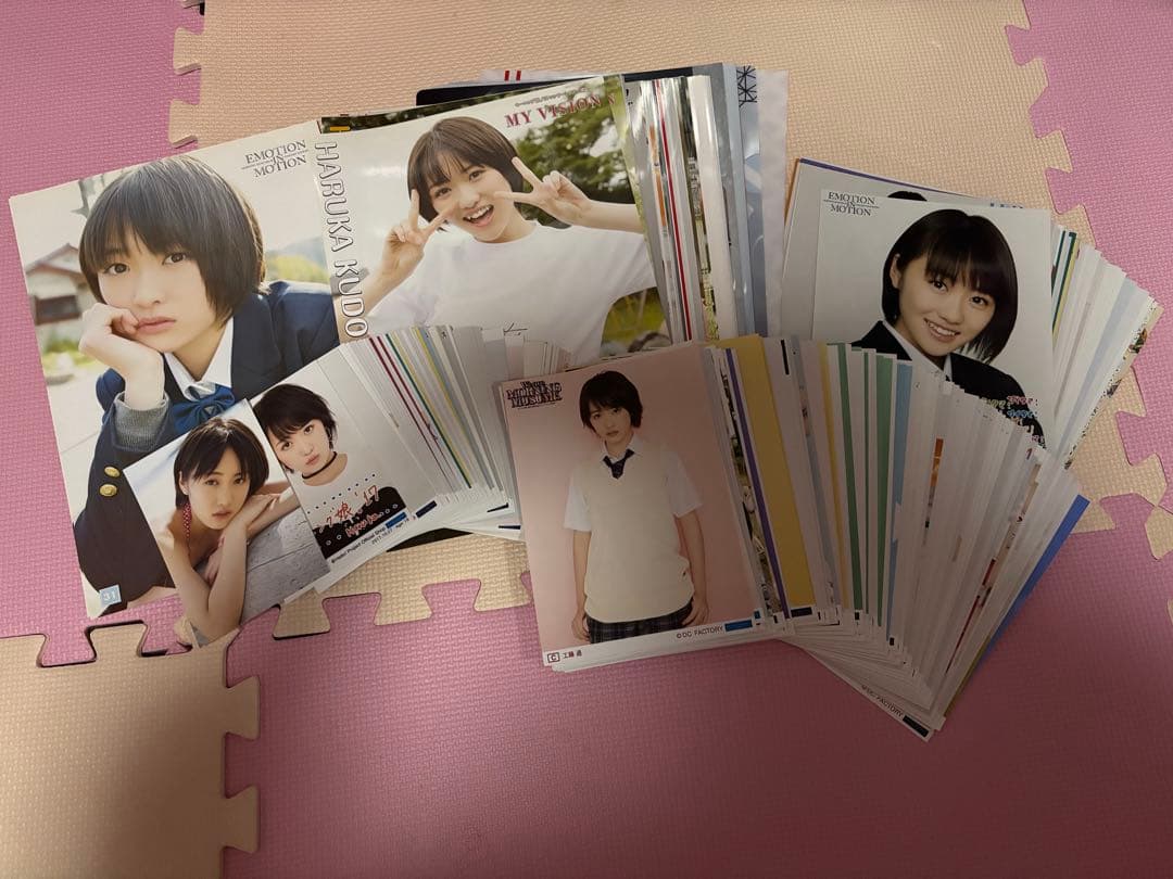 工藤遥モーニング娘。グッズ229枚生写真ピンナップポスターまとめ売りセット