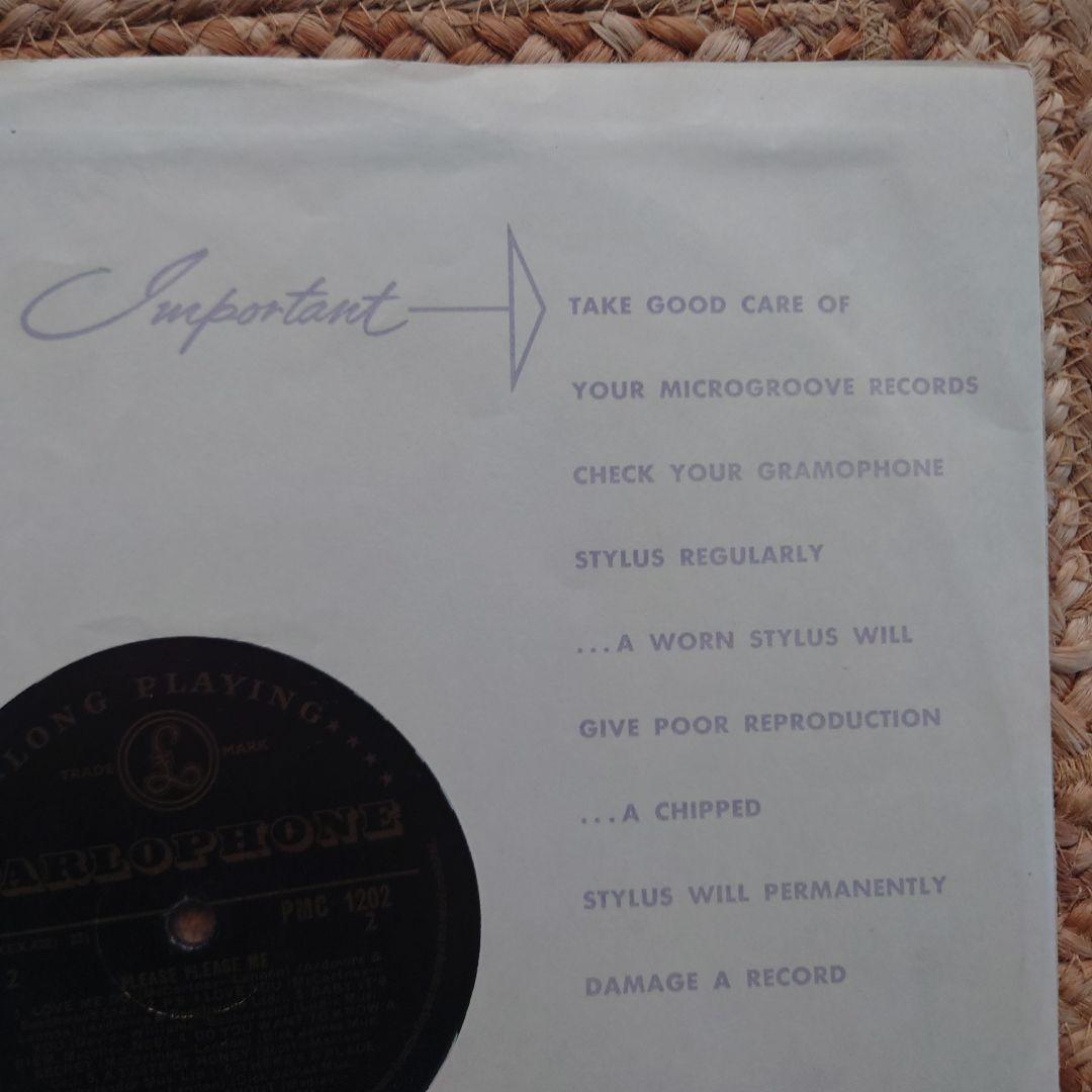 UK盤The Beatles Please Please Me