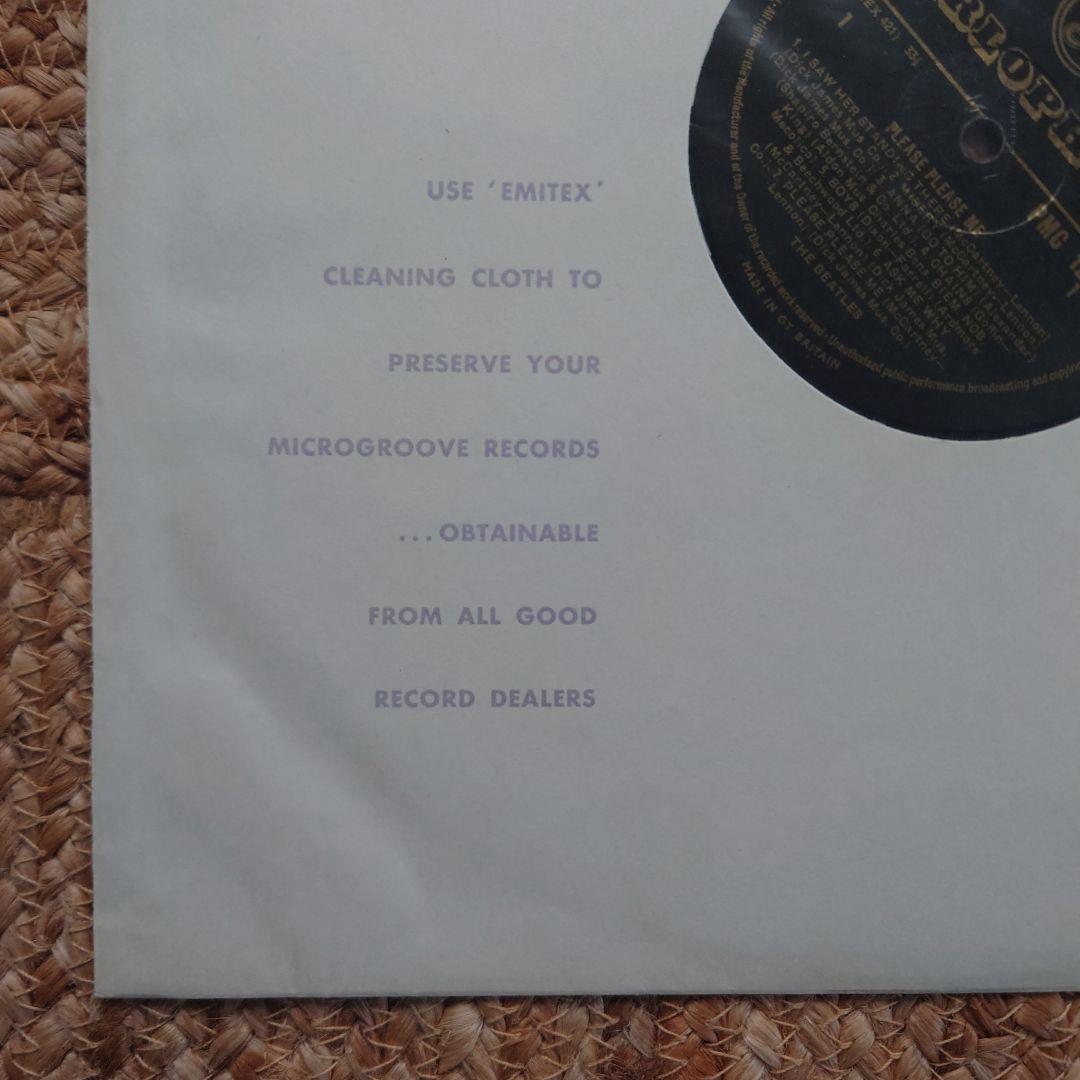 UK盤The Beatles Please Please Me