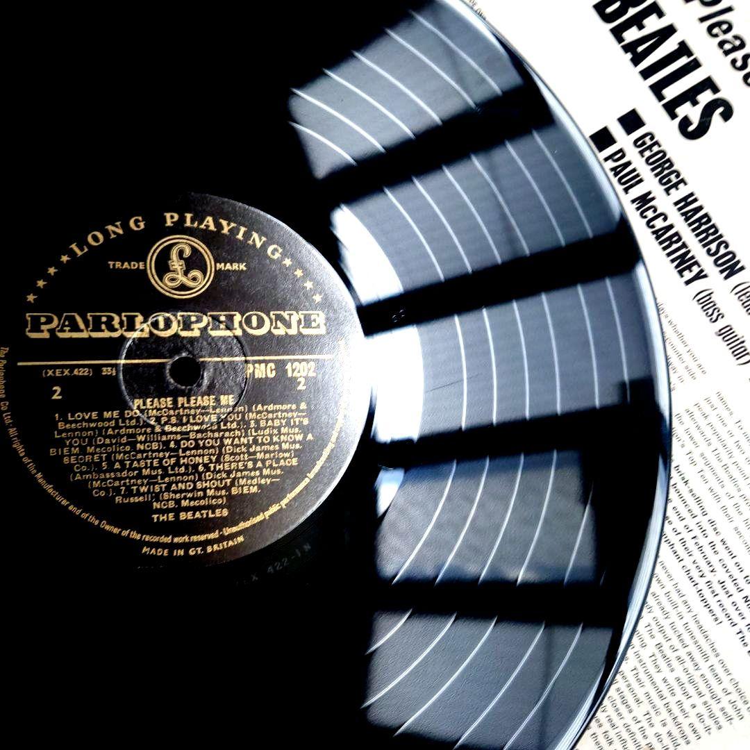UK盤The Beatles Please Please Me
