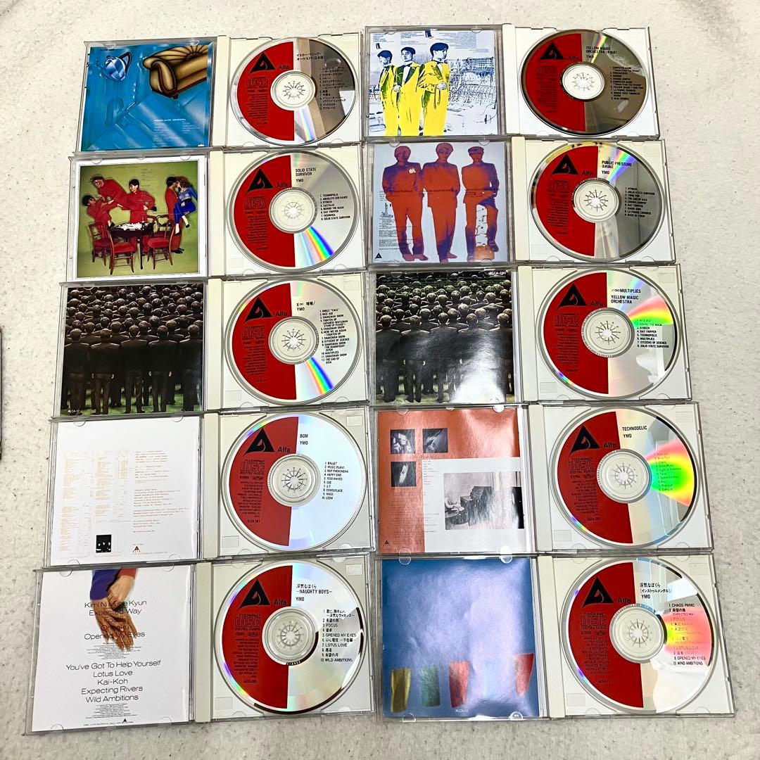 CD YMO 22枚セット イエロー マジック オーケストラ