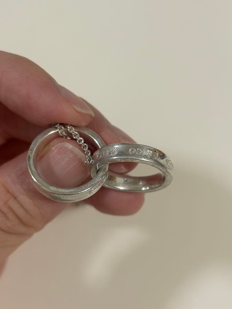 Tiffany & Co. 1837インターロッキングサークルネックレス ペア