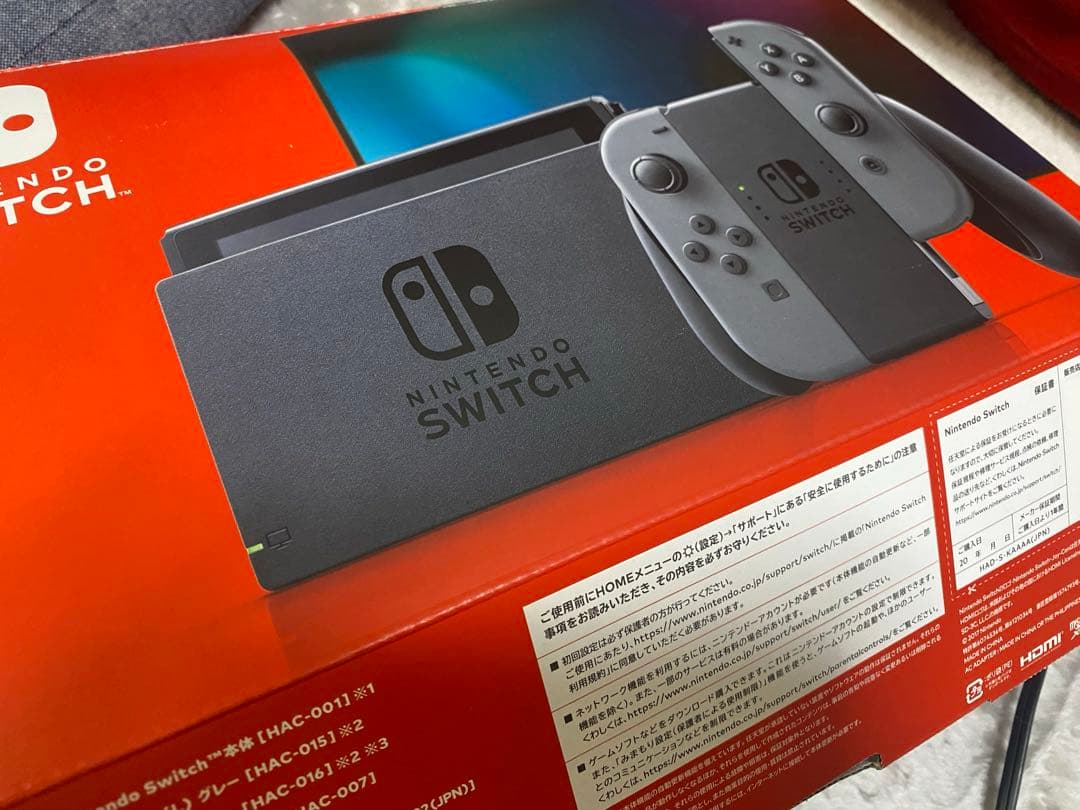 Switch 本体　HAD-S-KAAAA グレー