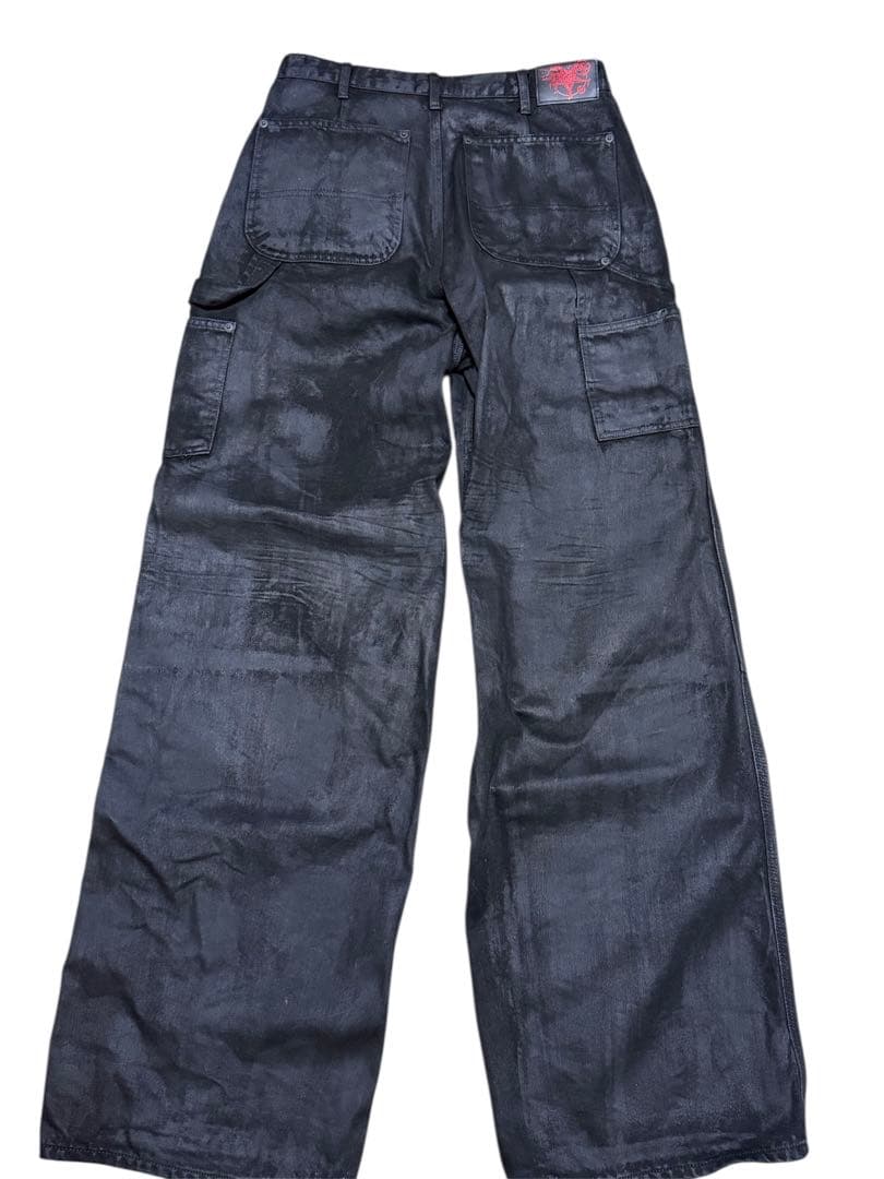 パンツ EMOSTANCE CLUB coated carpenter jeans