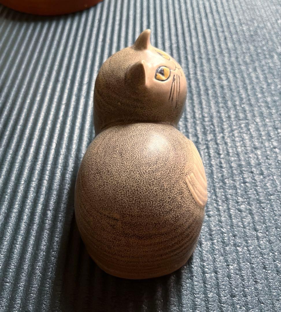 リサラーソン 猫 マイ Maj グレー 北欧　グスタフスベリ