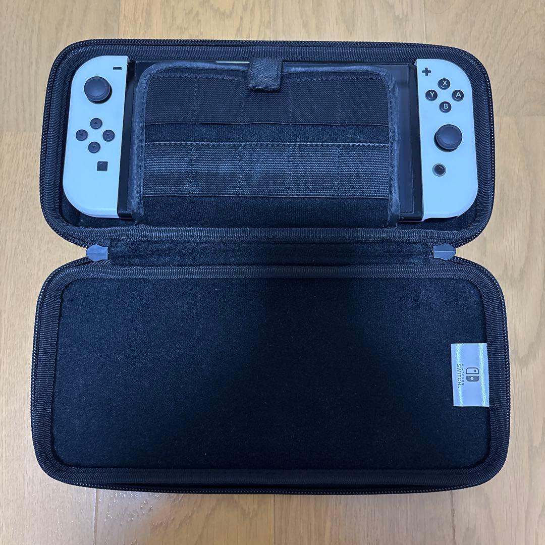 Nintendo Switch (有機EL) 本体　ポーチ　miacroSD