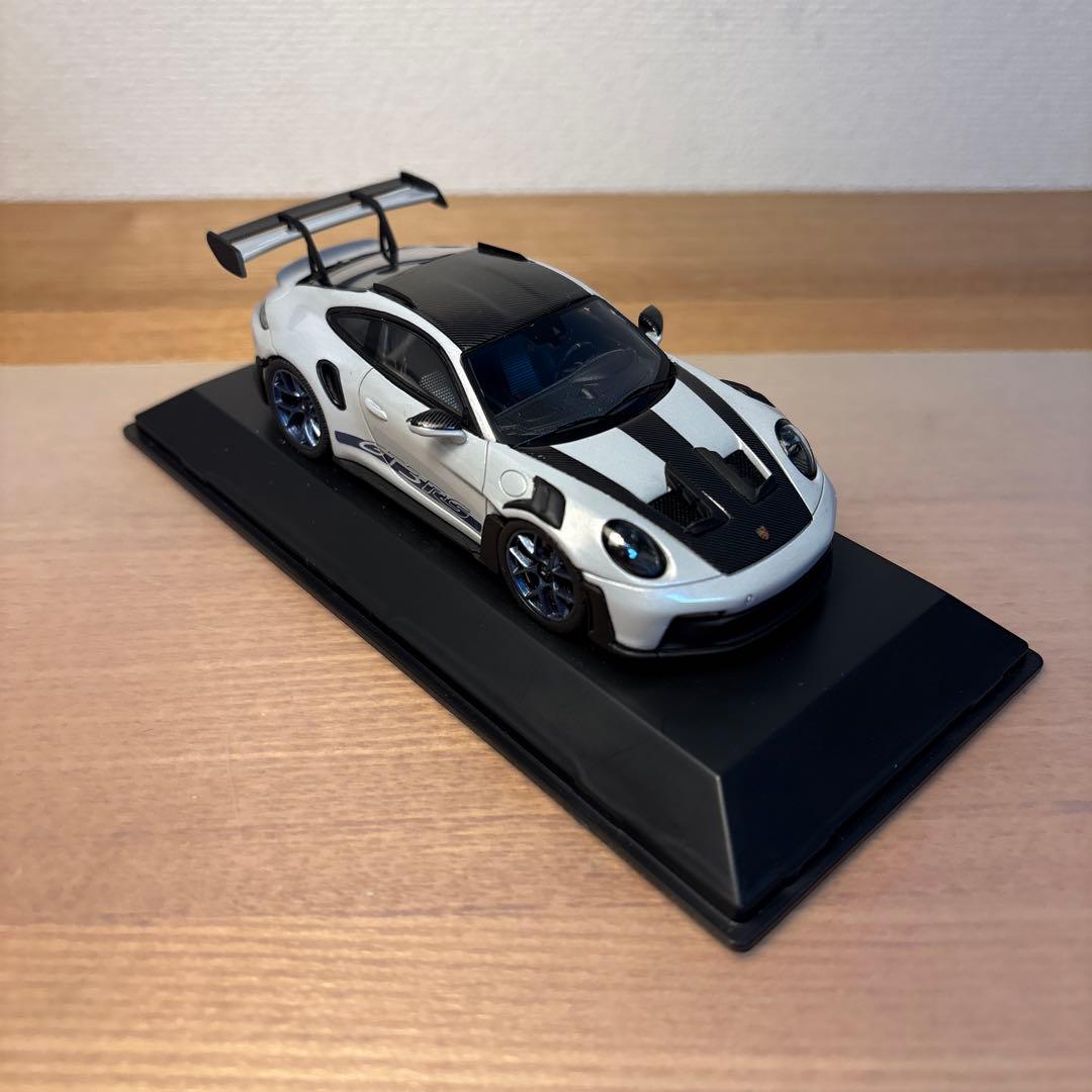 porsche ポルシェ　911 GT3 RS 1/43 ミニカー　アイスグレー