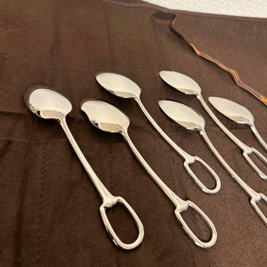 エルメス　アトラージュ　カトラリー　デザートスプーン