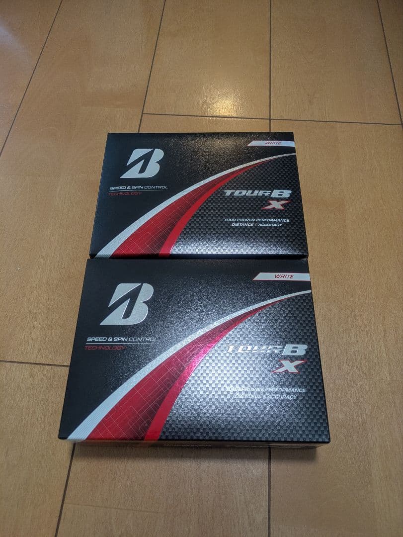 （新品）Bridgestone TOUR B X ゴルフボール 2箱セット