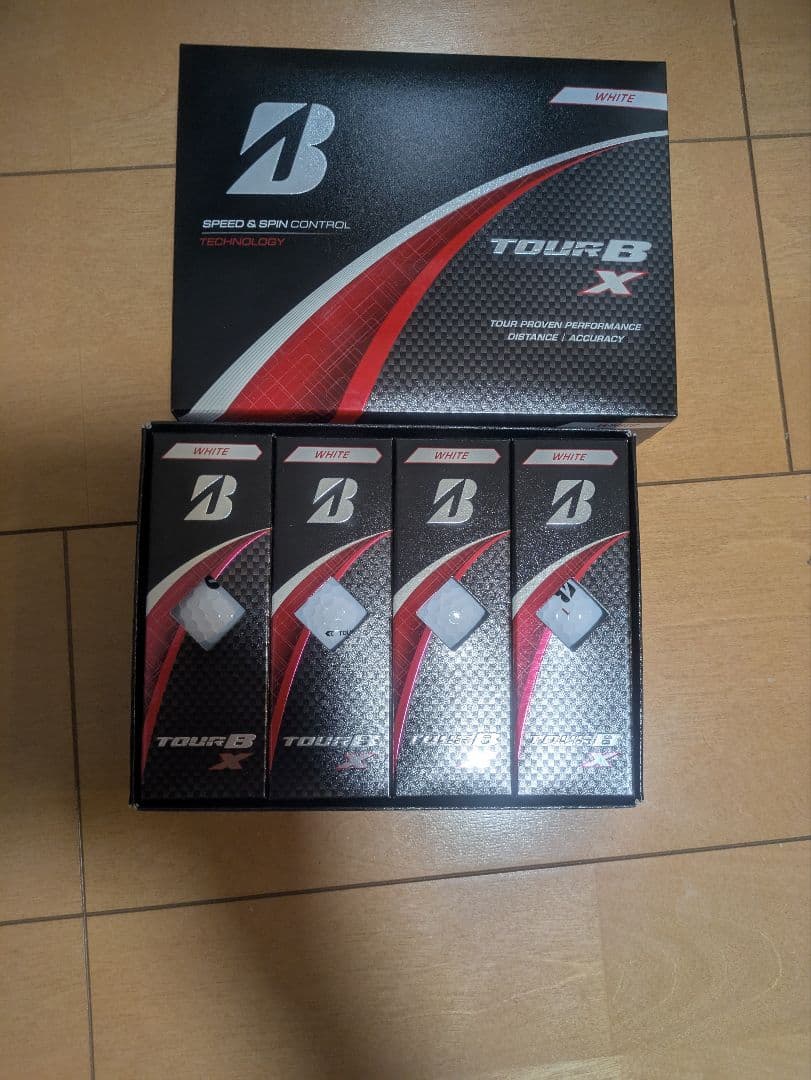 （新品）Bridgestone TOUR B X ゴルフボール 2箱セット