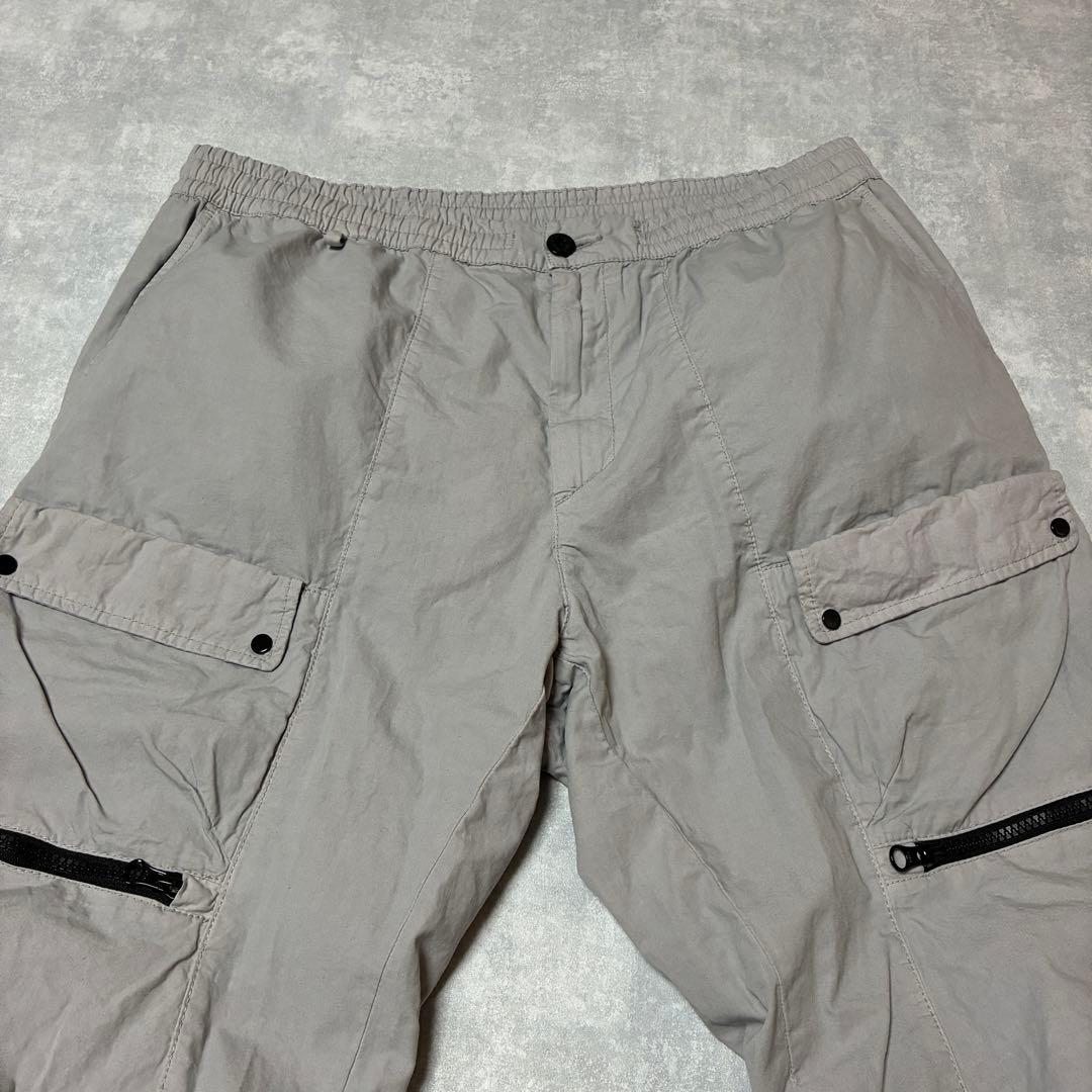 C.P. COMPANY 24SS Cargo Track Pants グレー