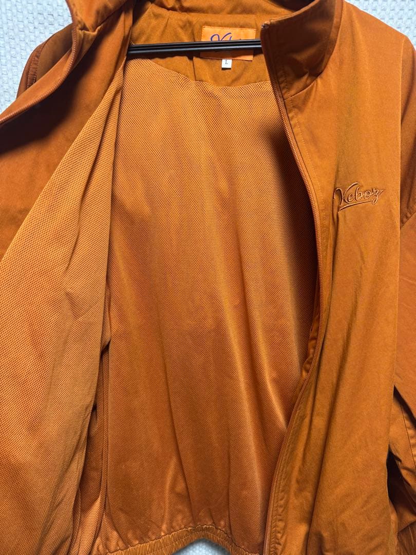KEBOZ ナイロンジャケット オレンジ 2022年購入