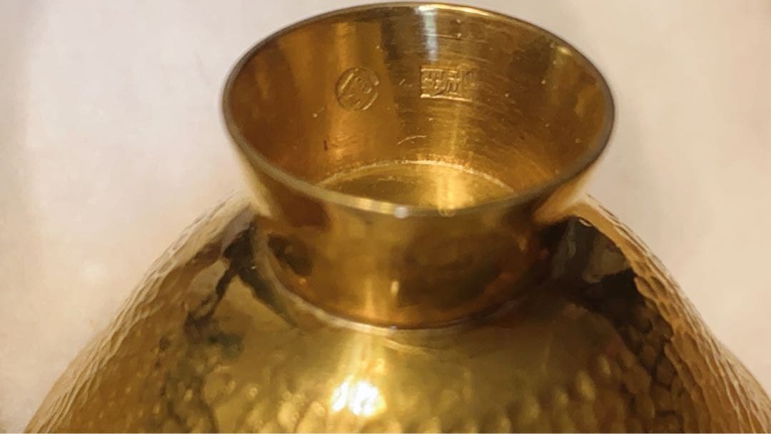 24金　純金杯　K24 ゴールド　22g