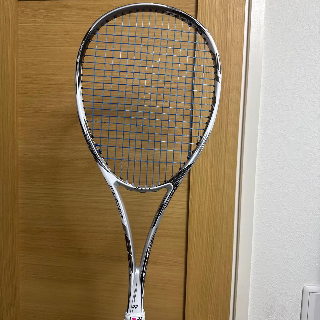 (値下げ交渉可能)YONEX エフレーザー9sテニスラケット ホワイト/シルバー