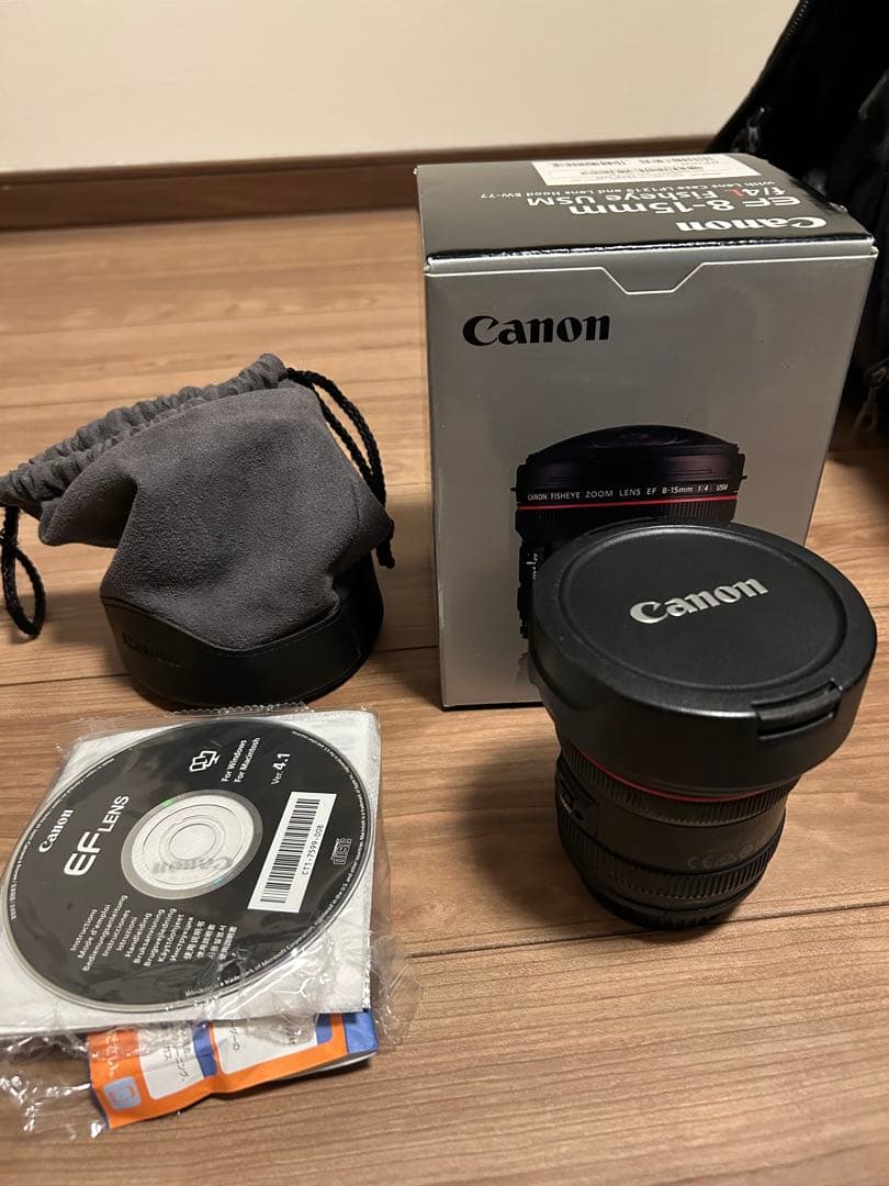 Canon EF 8-15mm f/4L USM フィッシュアイレンズ