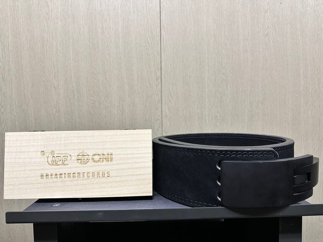 ONI 鬼　レバーアクションベルトPRO カーボンバックル　Ｍサイズ