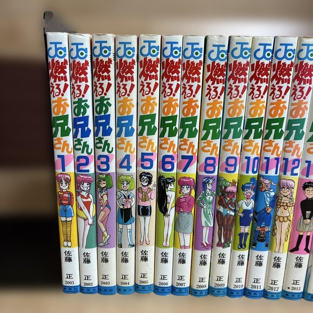 燃えるお兄さん　全19巻　全巻　燃える！お兄さん