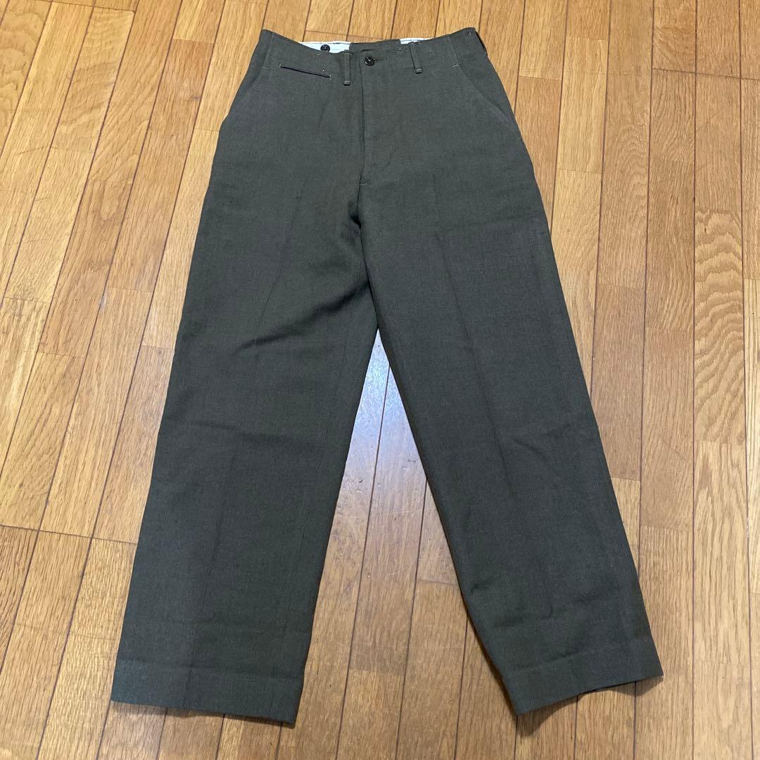 e*n様 40sM-44wooltrousersウールスラックス US ARMY
