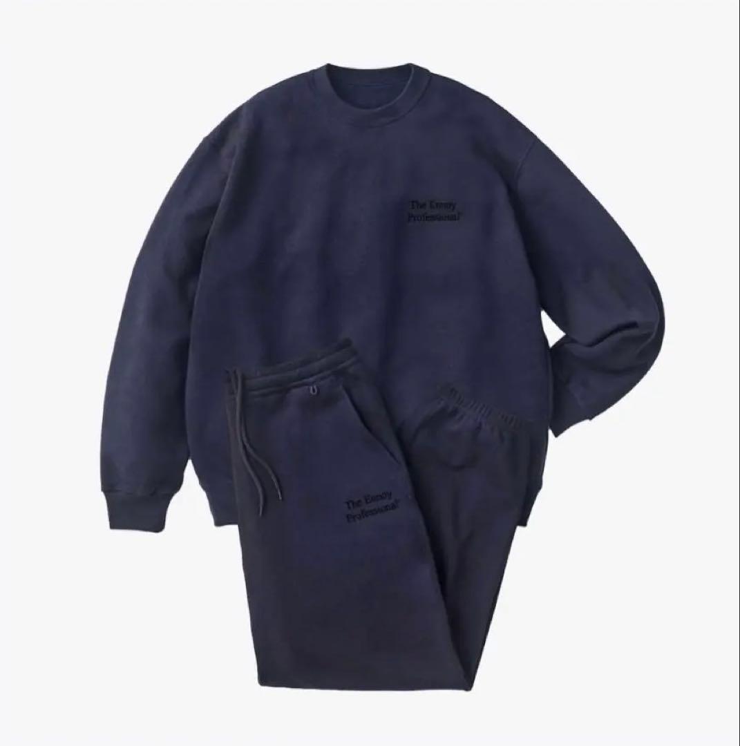トップス ennoy PROFESSIONAL CREW SWEAT SET UP M