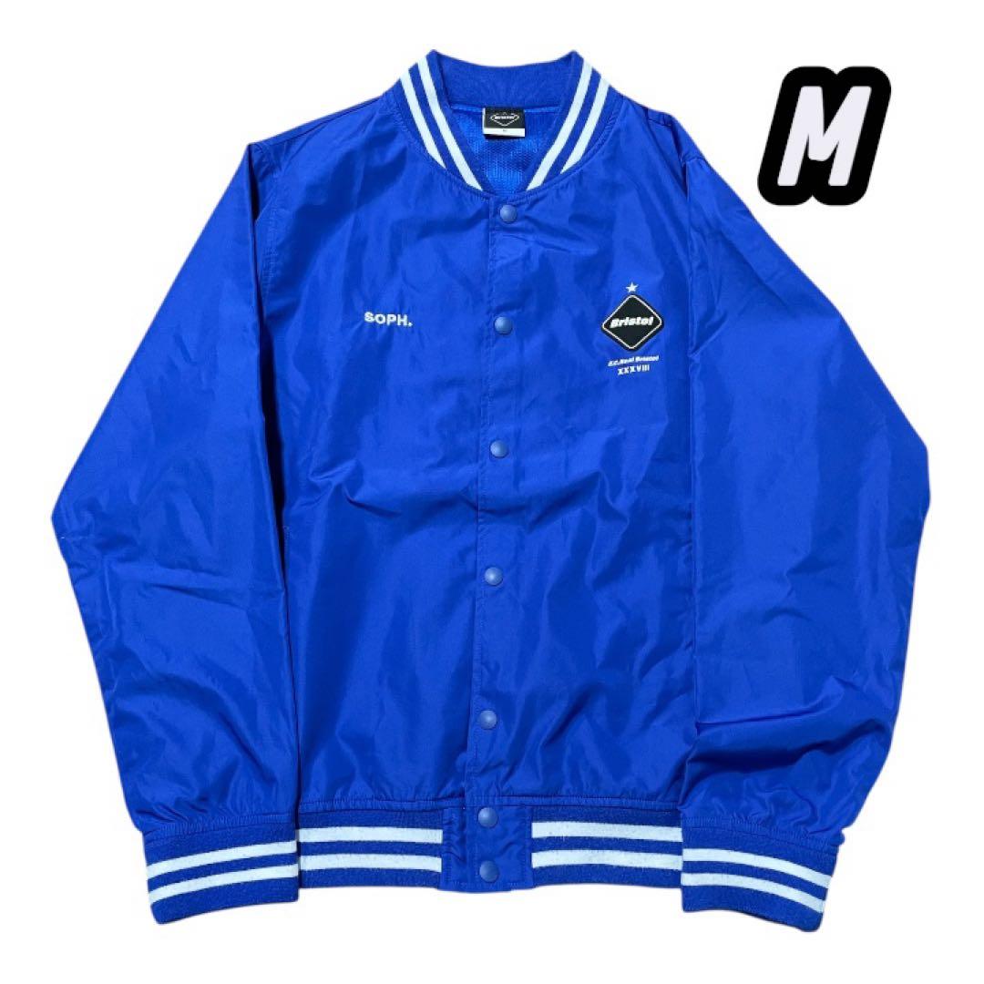 美品！FCRB　17ss　ライトウェイトスタジアムブルゾン　ナイロンジャケットM