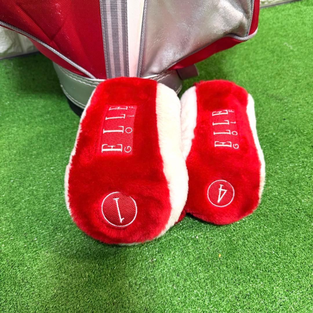 ゴルフセット　美品　ELLE レディース　カーボンシャフト　すぐ使える　良好