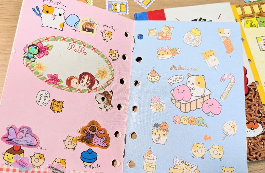 シールブック シール帳 平成レトロ ハムスター セット売り