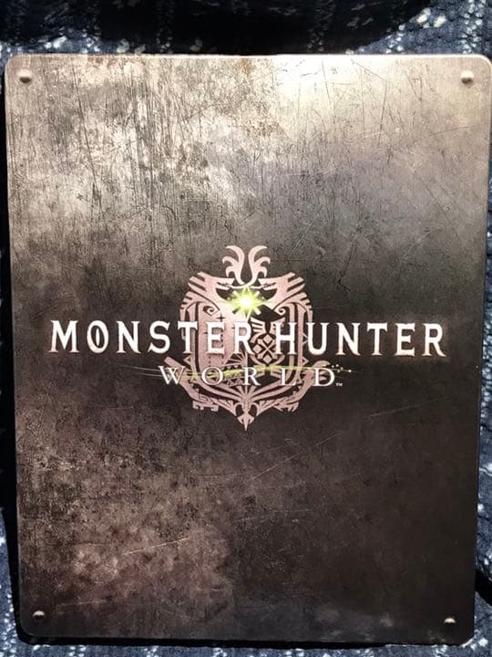 ps4 モンスターハンターワールド スチールブック
