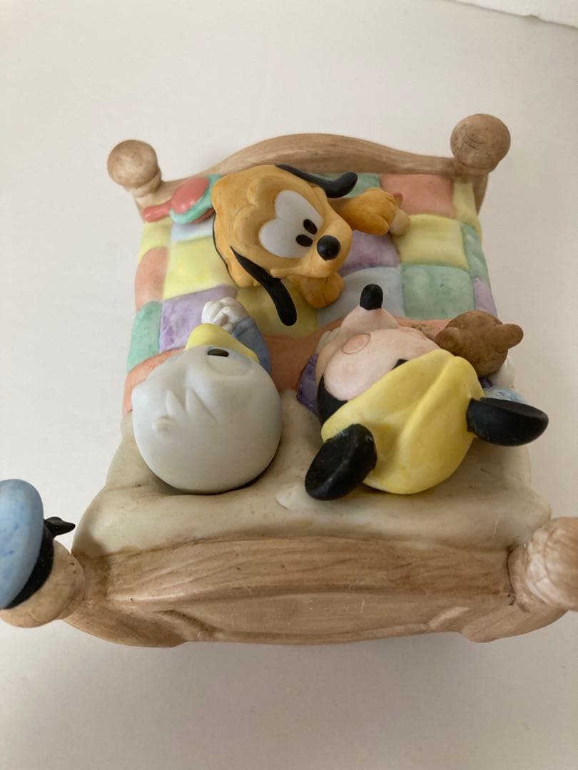 ディズニー　オルゴール　ゆりかご　星に願いを 陶器