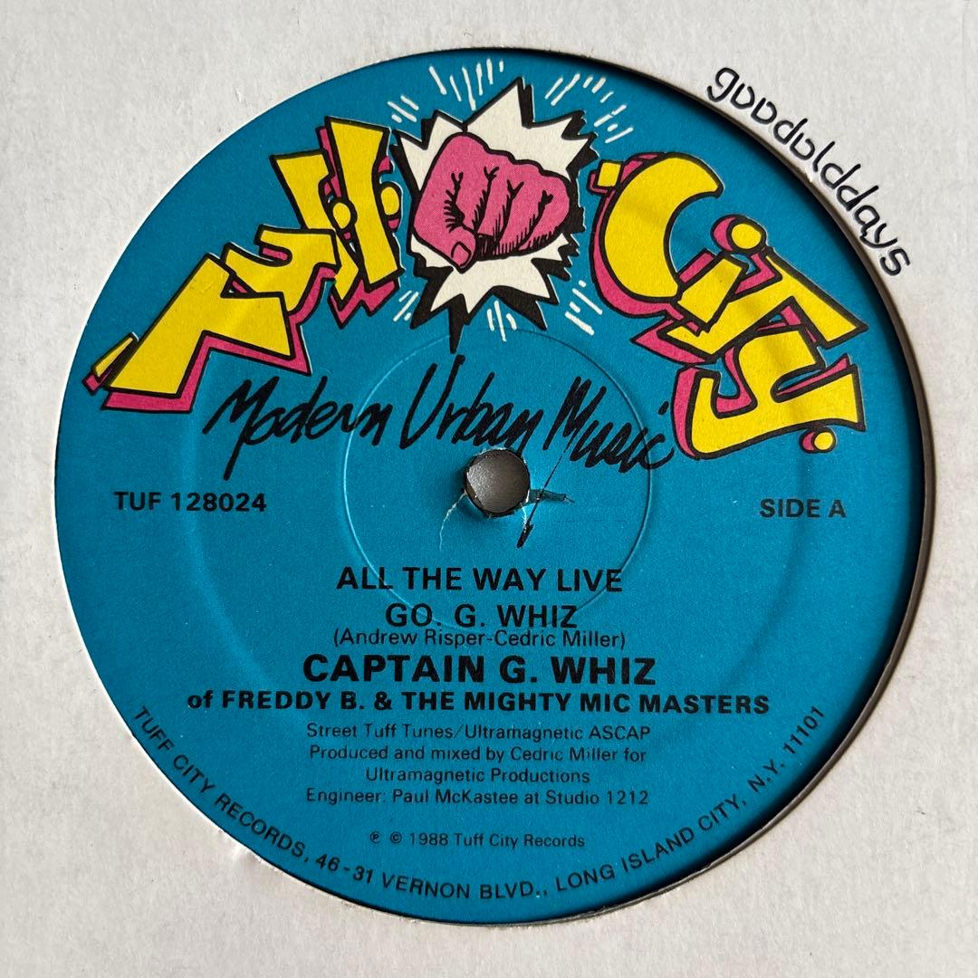 洋楽 Captain G. Whiz - All The Way Live