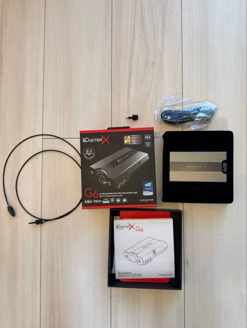 Creative Sound BlasterX G6 USBサウンドカード