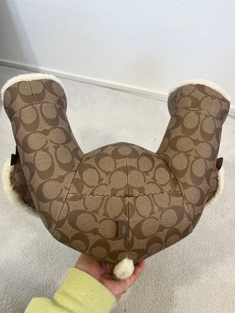 コーチ　COACH くま　ぬいぐるみ　置き物