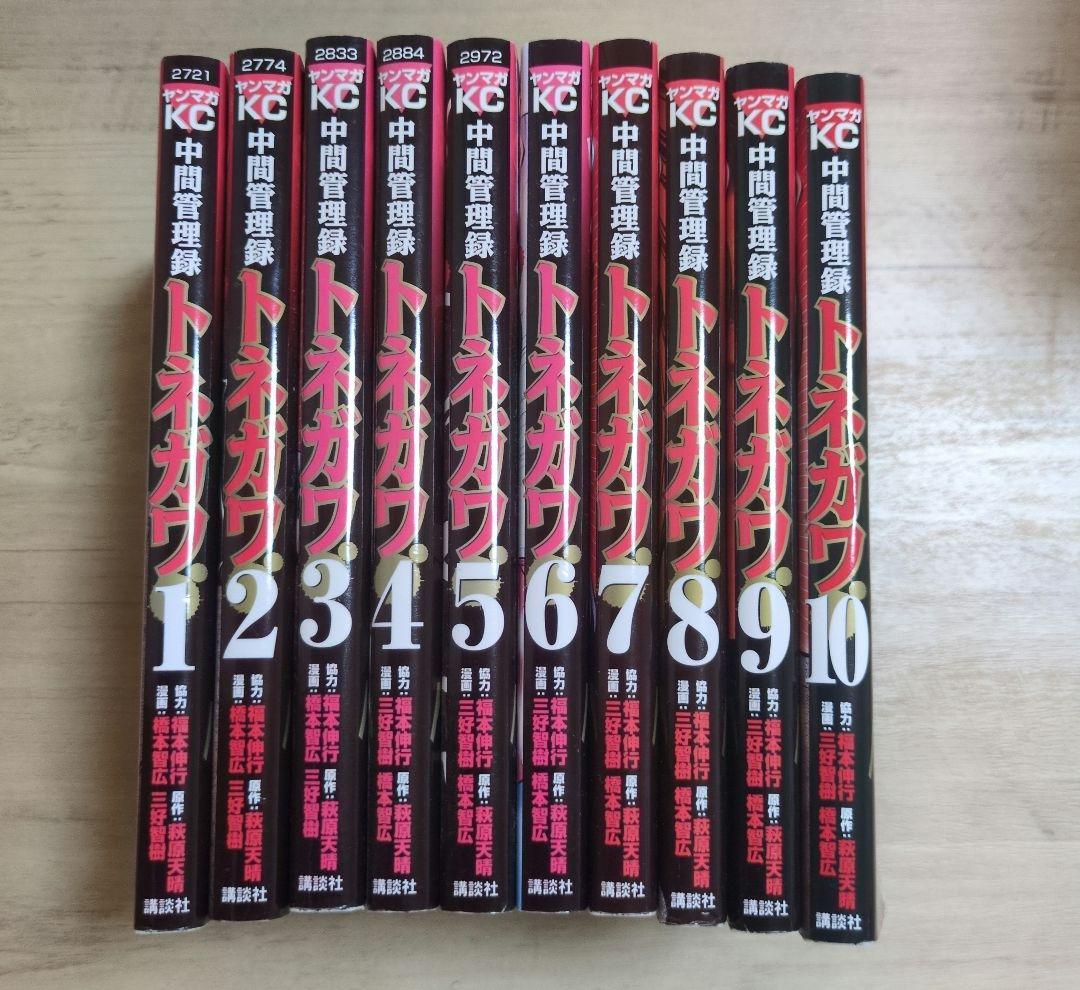 カイジ4編52巻＋1巻＋トネガワ10巻　計63巻