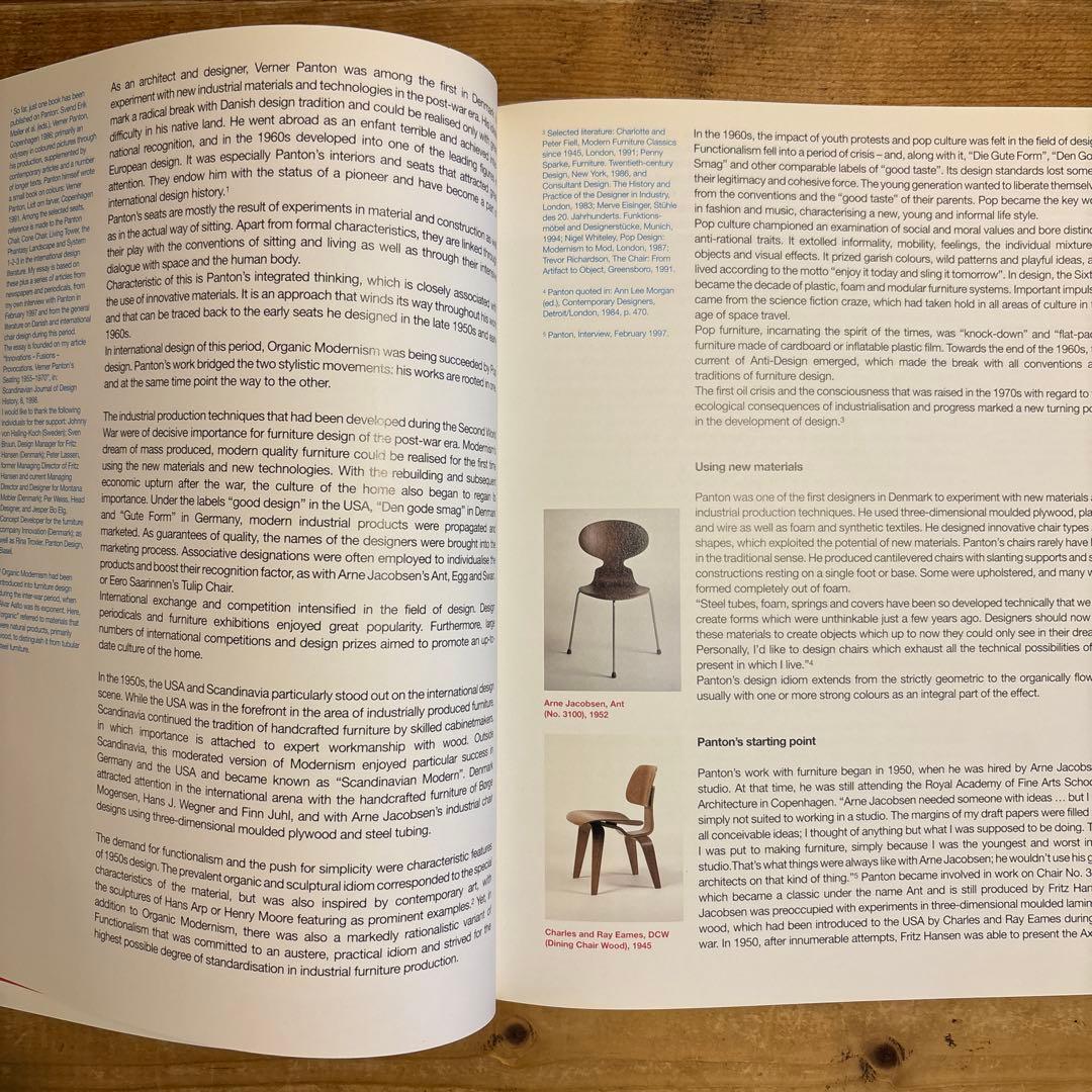 希少 洋書 ヴェルナー・パントン作品集 Vitra【CD欠品・傷あり】