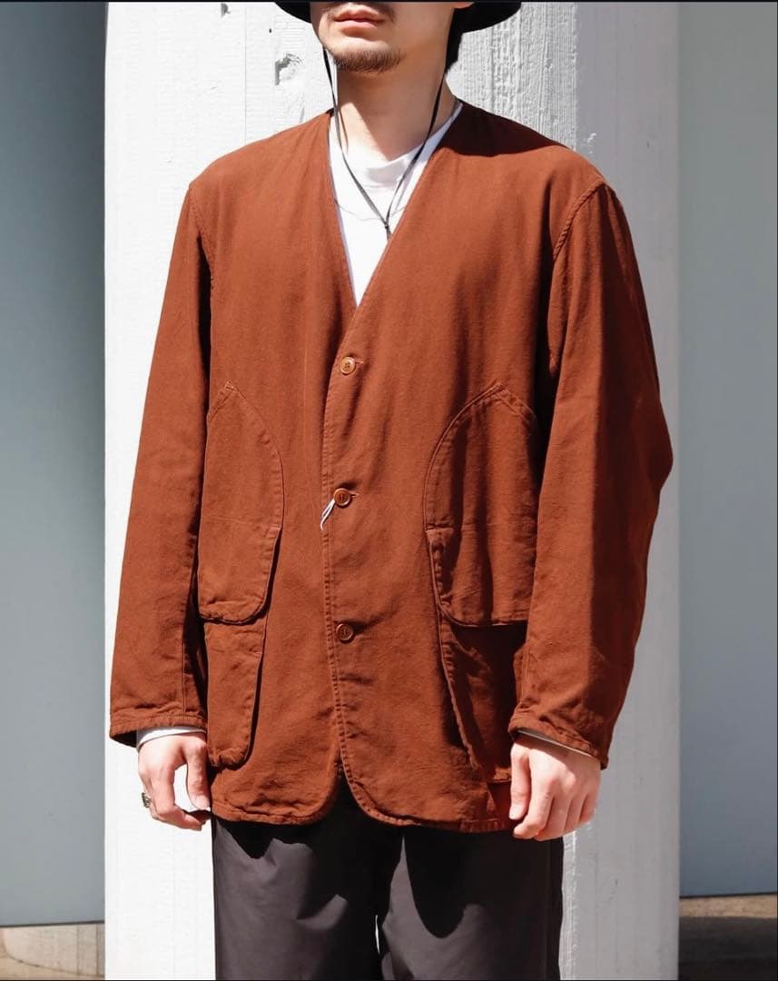 数回のみ着用COMOLI 24SS コットンダックス ハンティングジャケット3番