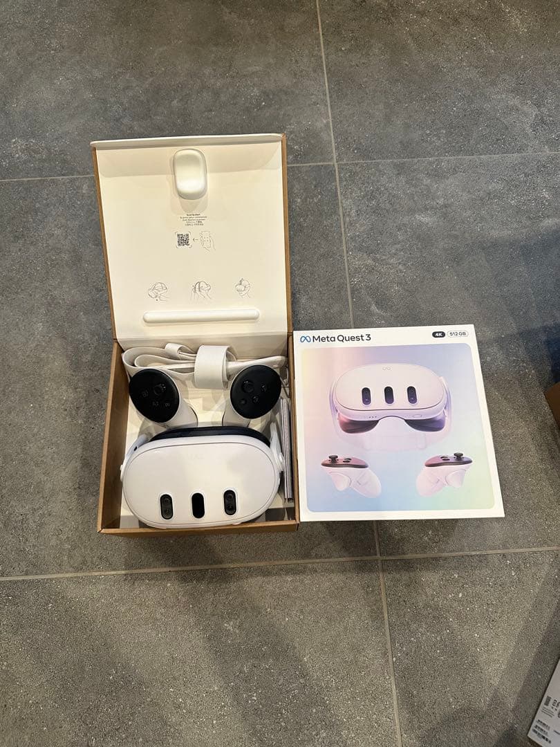  Quest 3 VRヘッドセット ホワイト