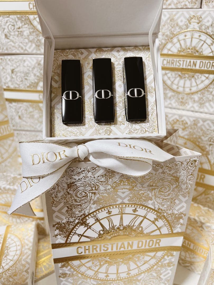 【ショッパ付】Dior リップ ルージュ ディオール セット ホリデー限定品