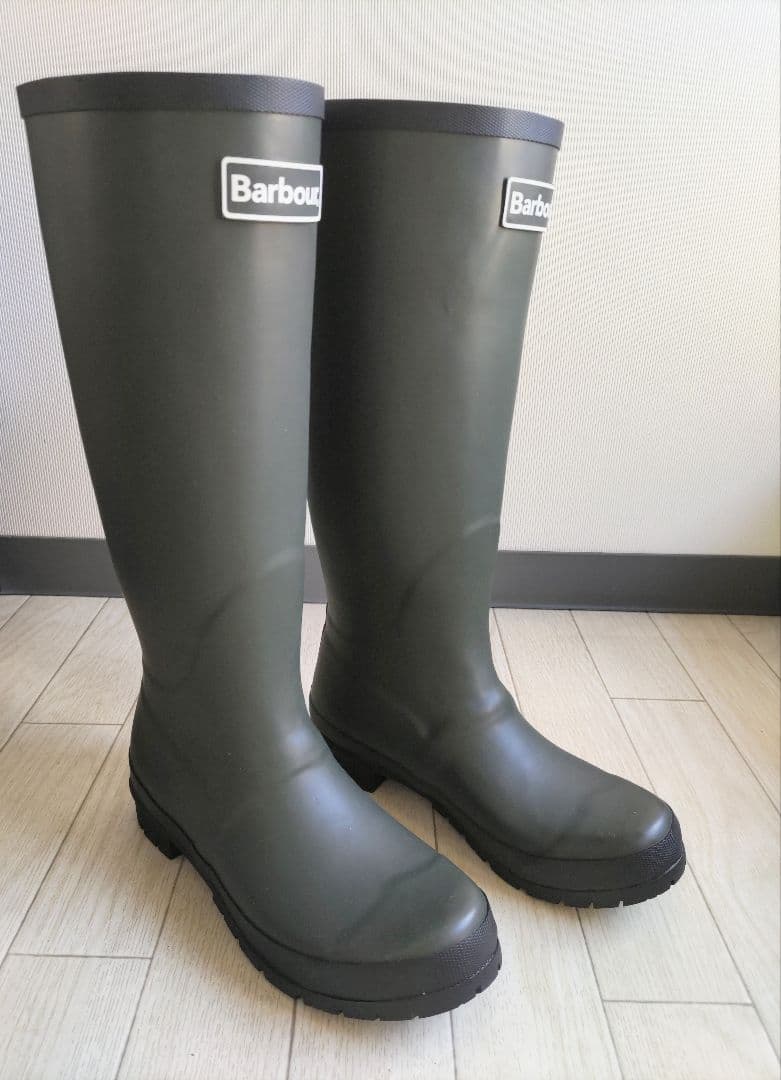 【新品未使用】【Barbour】Abbey レインブーツ