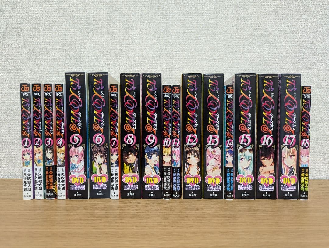 ToLOVEるダークネス　全巻　初回限定版　OVA