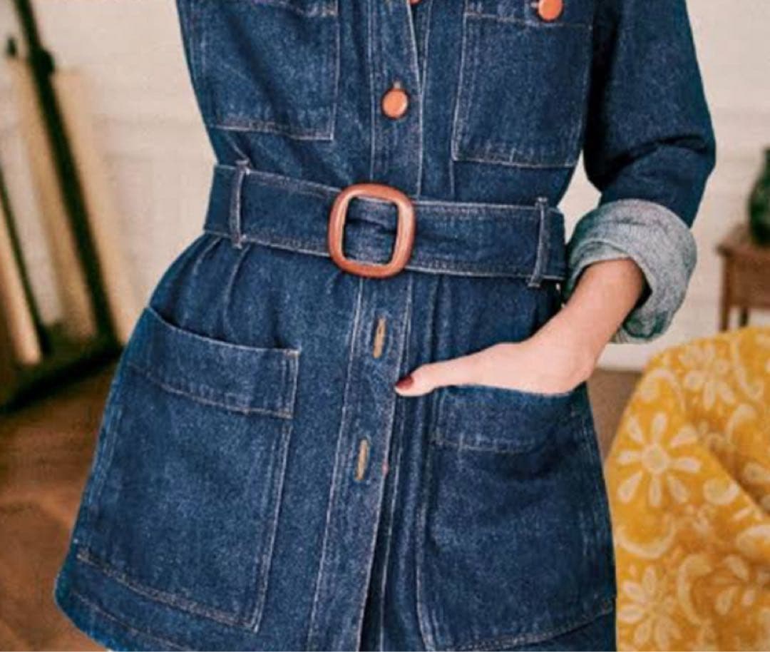 SEZANE★デニムジャケット★36（日本サイズM）