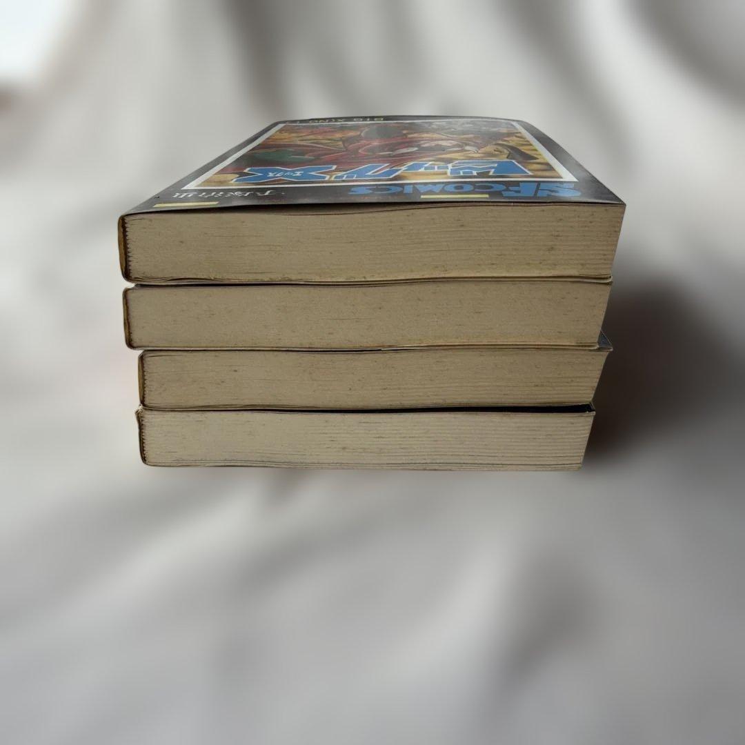 昭和レトロ　サンデーコミック　ビックX 全4巻セット　1.2巻三版　3.4巻初版