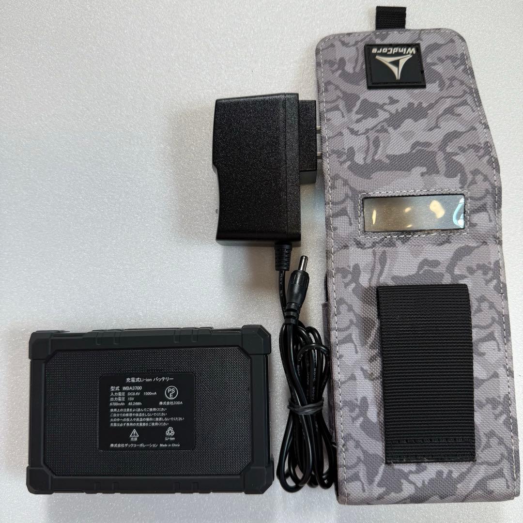 ワークマン WindCore 空調服(Lサイズ) セット