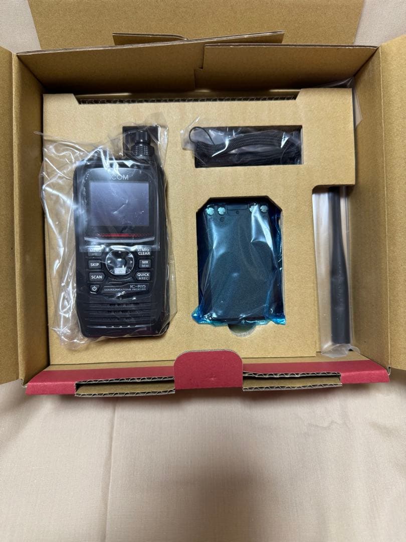ICOM IC-R15 広帯域ハンディレシーバー