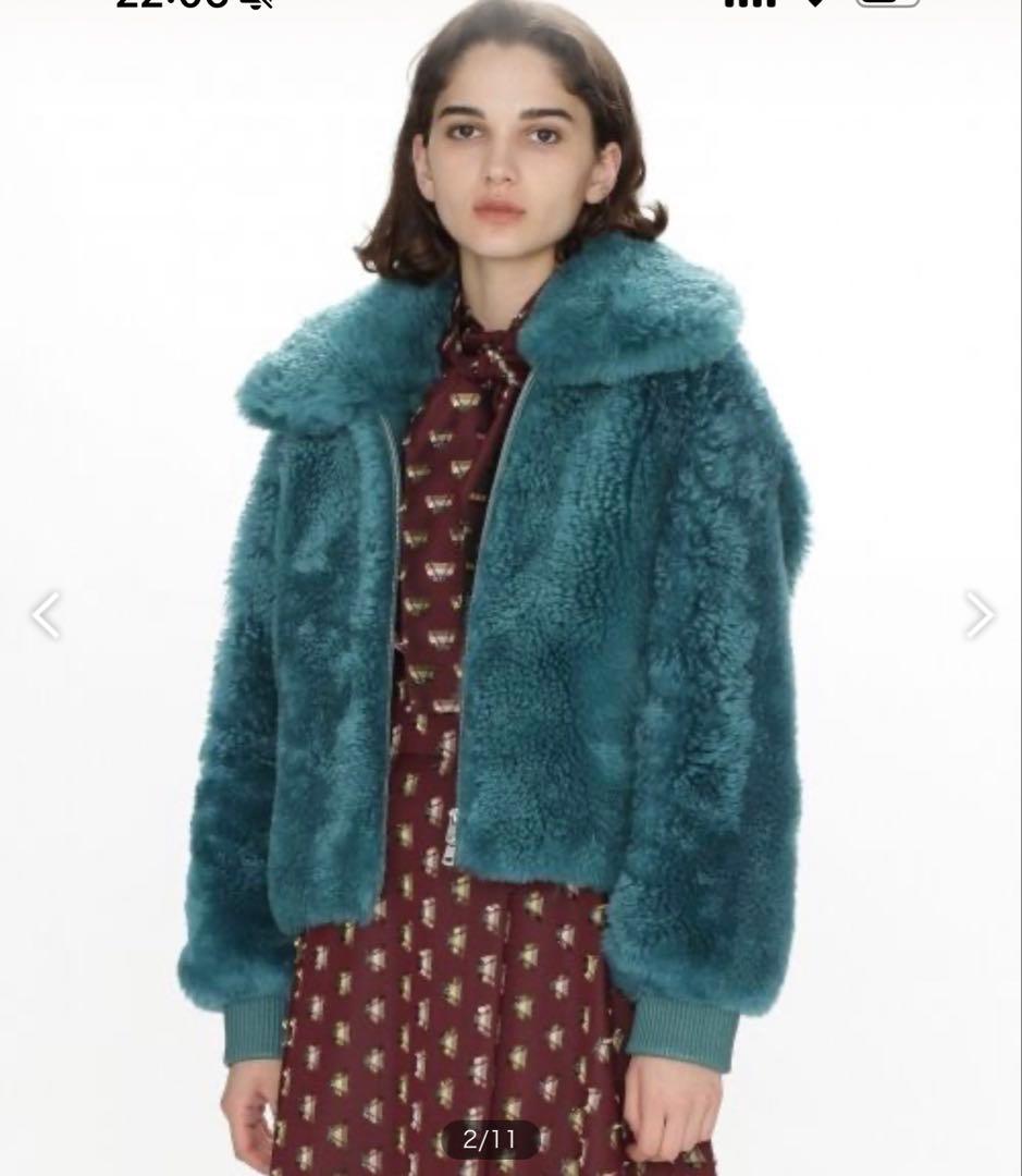 未使用級！定14万グレースファーボンバージャケット　ダイアグラム　グレースクラス