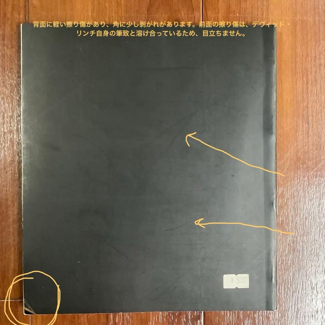 デヴィッド・リンチ展覧会カタログ（1992年スペイン英語併記）東京1996年購入