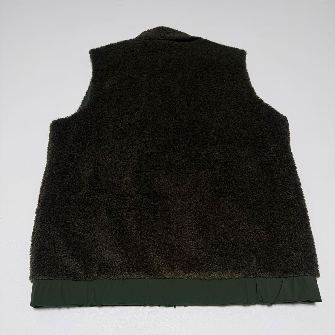 未使用品✨ ポール＆シャーク フリース ジップアップベスト オリーブ イタリア製